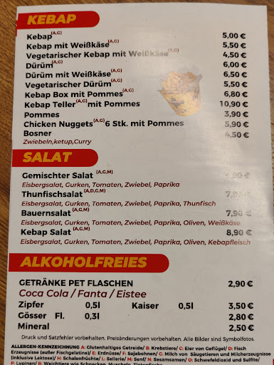 Yoshi’s Platz Kebap & Pizza – Niederwaldkirchen